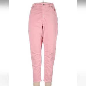 LOFT PINK DENIM JEANS